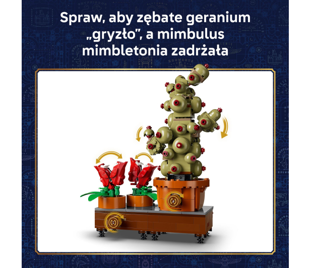 LEGO HARRY POTTER 76474 Rośliny z lekcji zielarstwa w Hogwarcie - 1529861 - zdjęcie 7